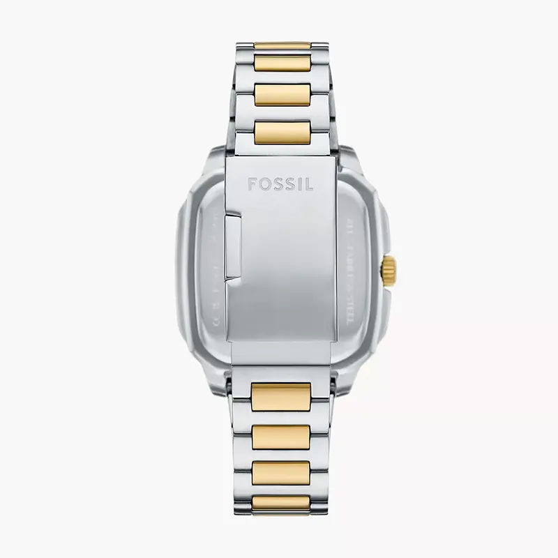 Fossil Crosby Modern Classic Two-tone Men's Watch- FS6123